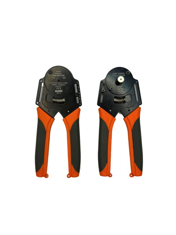 Deutsch Closed Barrel DTM Crimper Tool – For Size 16 Contacts (14-18 AWG) – Heavy-Duty Ratcheting Crimper