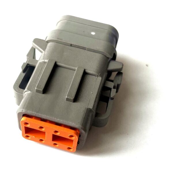Deutsch DTM 8 pin plug, grey