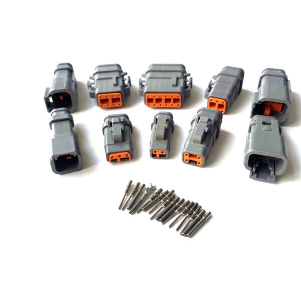 Deutsch DTM E007 connector range 2 to 12 pin
