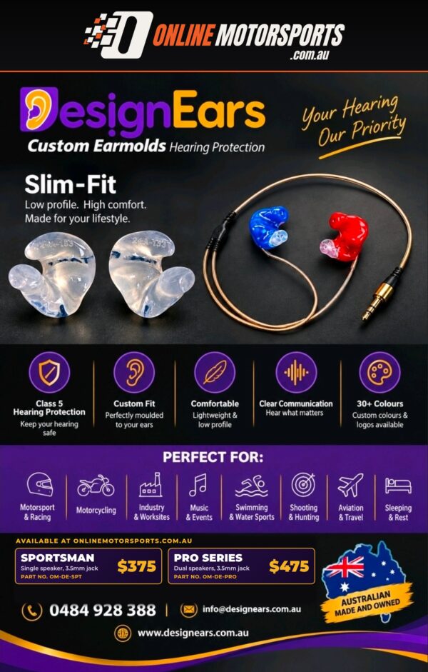 DesignEars Slim-Fit flyer with Sportsman and Pro Series prices