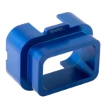 Superseal 1.0 34 Way Backshell Blue Aluminium