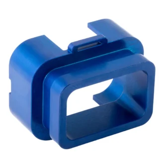 Superseal 1.0 34 Way Backshell Blue Aluminium
