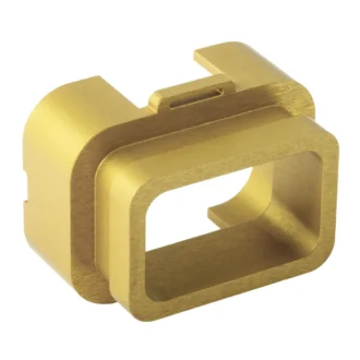 Superseal 1.0 34 Way Backshell Gold Aluminium