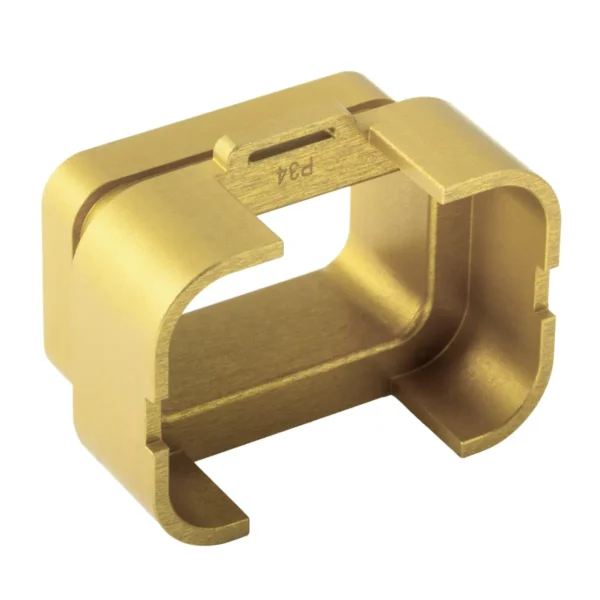 Superseal 1.0 34 Way Backshell Gold Aluminium