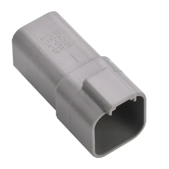 Deutsch DT 6 Pin Grey receptacle