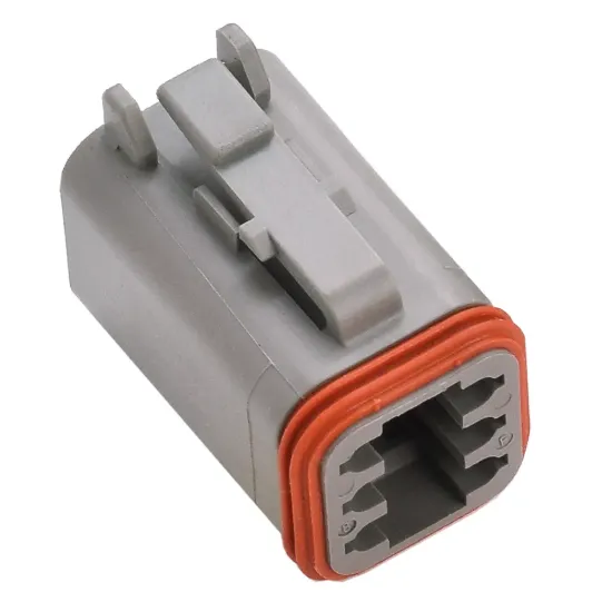 Deutsch DT 6 Pin Grey plug