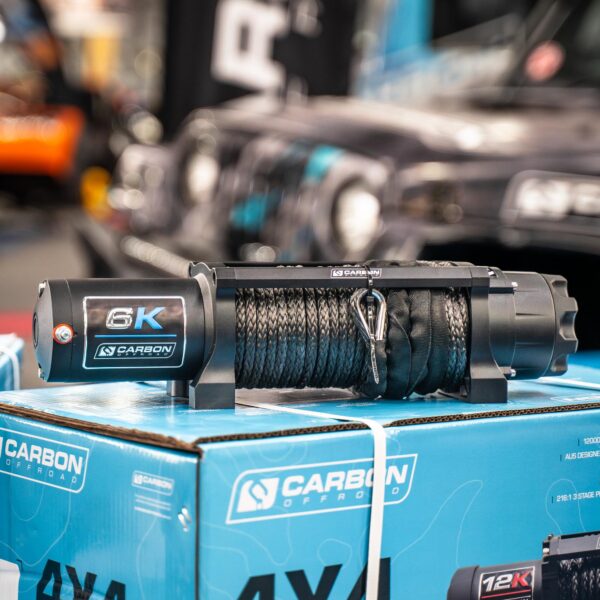 Carbon Offroad Long Drum 6000lb winch