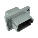 Deutsch DT 12 Pin Bulkhead Flanged Receptacle