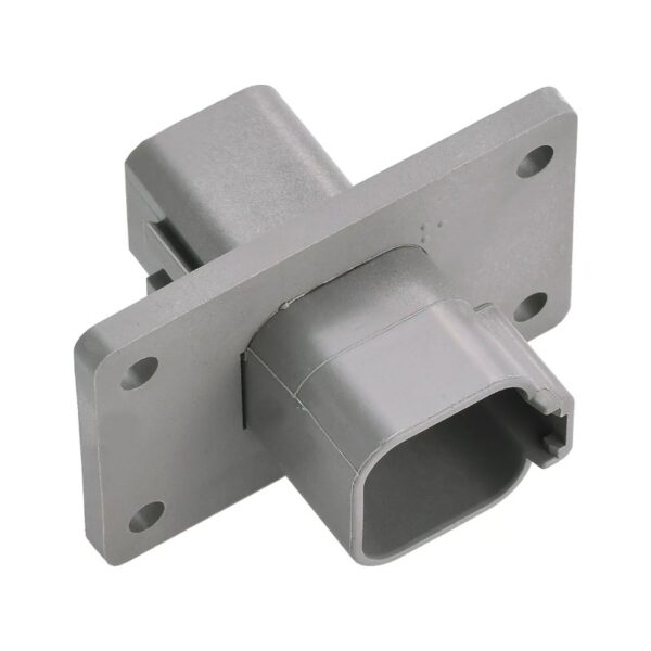 Deutsch DT 6 Pin Bulkhead Flanged Receptacle