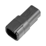 Deutsch DTM 4 Pin Black receptacle