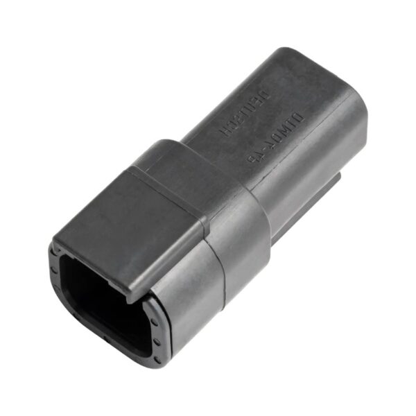Deutsch DTM 4 Pin Black receptacle