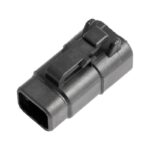 Deutsch DTM 4 Pin Black plug