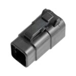 Deutsch DTM 6 Pin Black plug