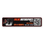 OM-0-1600PSI Pressure Sensor AN4 Female Sticker label