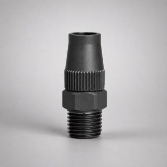 Apex hose end fitting