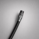Hose end fitting installed closed