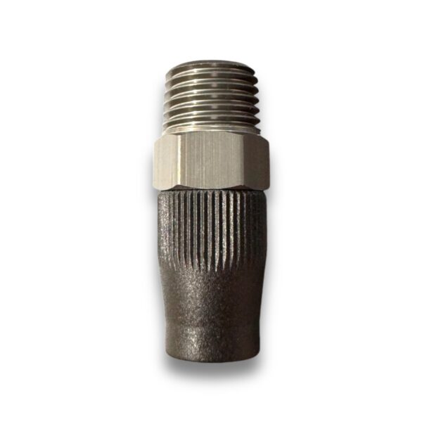 Apex hose end fitting
