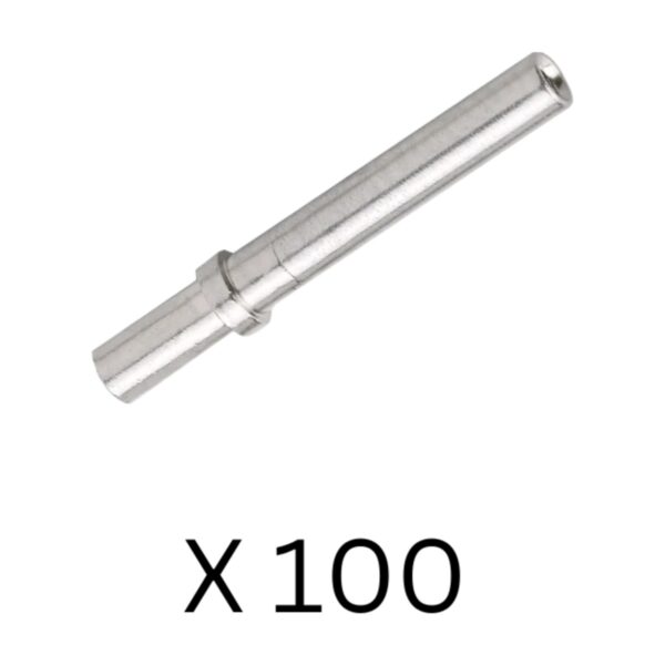 100 x Deutsch DTM Solid Socket 20 AWG